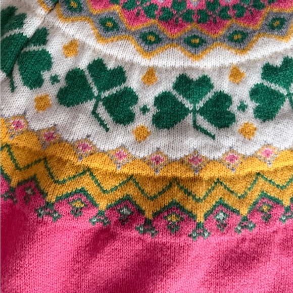 St Patrick’s day shamrock irish Women's Sweater - Picture 2 of 3